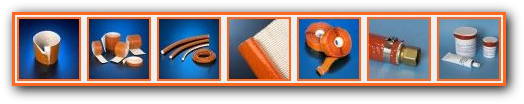 Silicone Rubber Coated High Temperature Tape Sleeve Rope aa59163 mili46852 End Dip Sealant